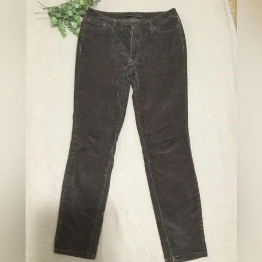 Nine West Missy jeans gray corduroy Women's size 6‎